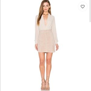 Bardot 100% Suede Mini Skirt